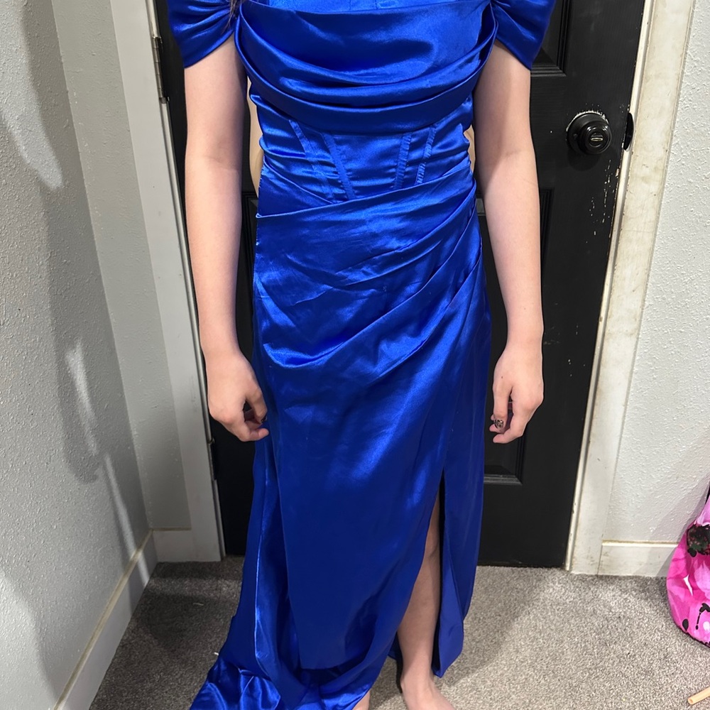 Elegant Royal Blue Gown
